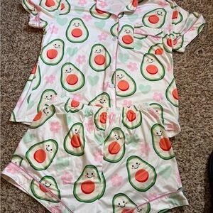 Avocado Print Pajamas